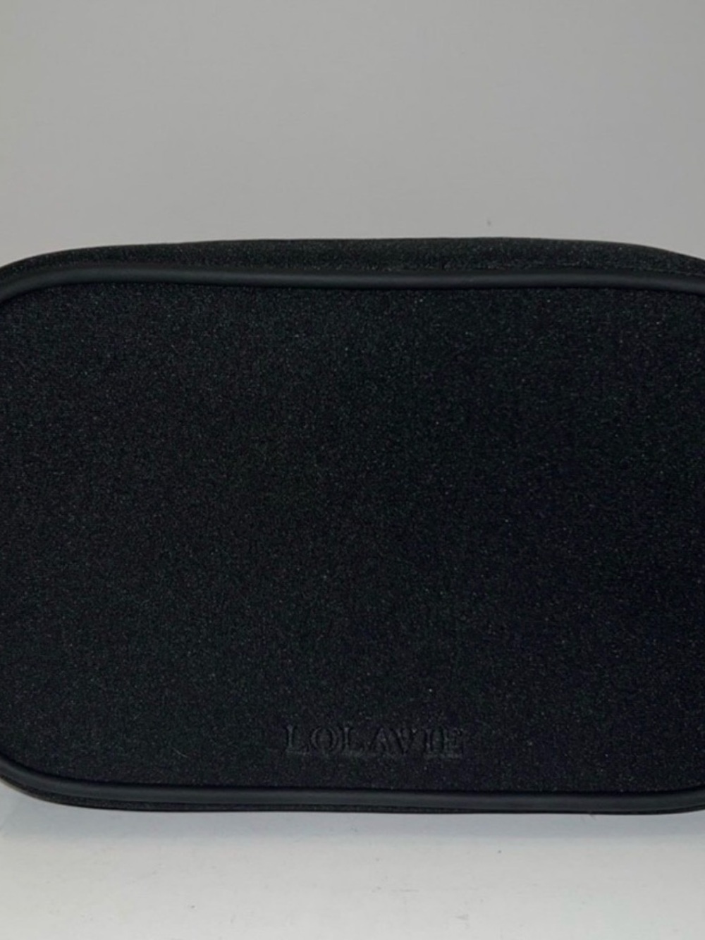 Lolavie Black Travel Bag Fanny Pack
